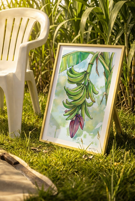 Racimo de Plátano | Print 12x18 Edición Limitada (100 copias)