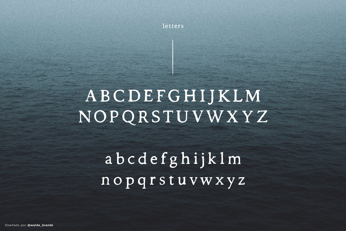 El Caminante - Handmade Font
