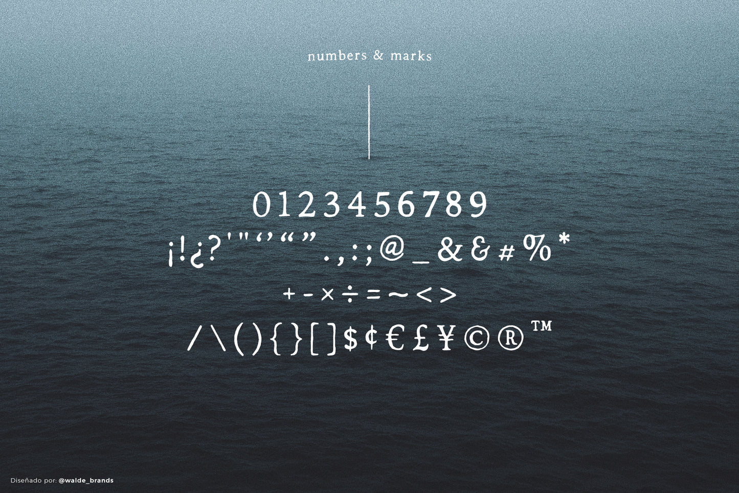 El Caminante - Handmade Font