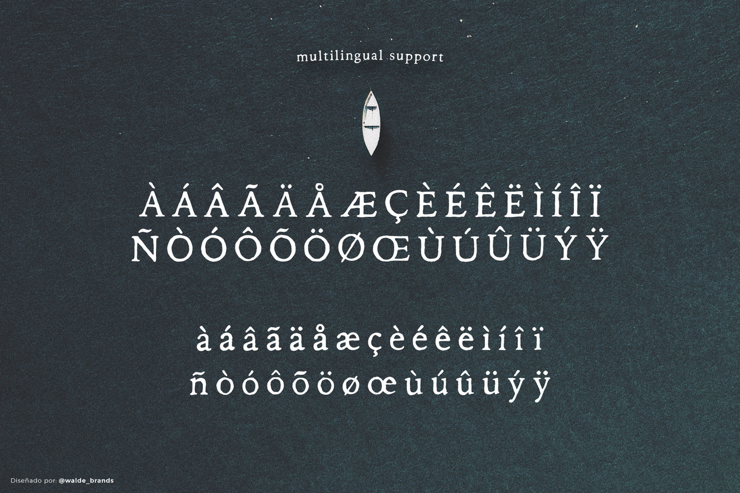 El Caminante - Handmade Font