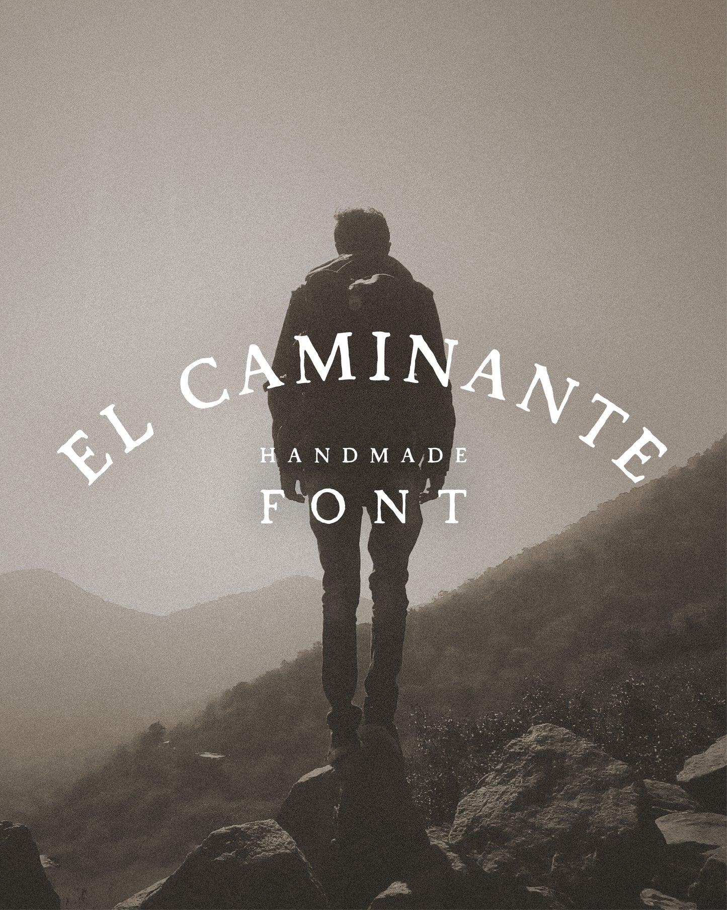 El Caminante - Handmade Font